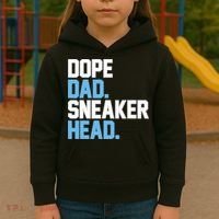 Dope Dad Sneakerhead Kids Hoodie thumb 3
