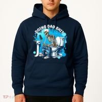 Doing Dad Shit Funny Skeleton Hoodie thumb 2