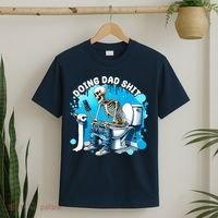 Doing Dad Shit Funny Skeleton T-Shirt thumb 2