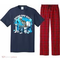 Doing Dad Shit Funny Skeleton Pajama Set thumb 0