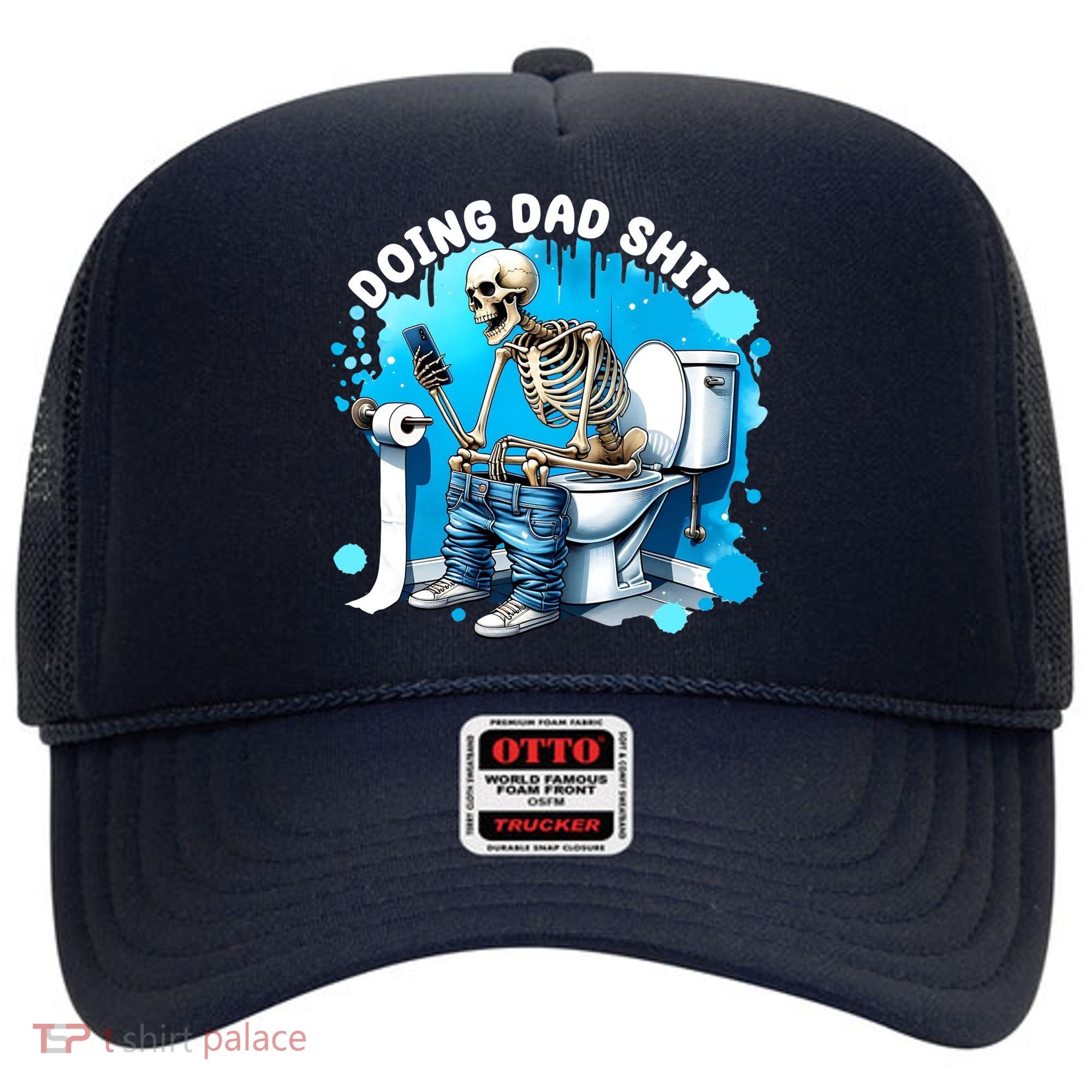Doing Dad Shit Funny Skeleton Hat