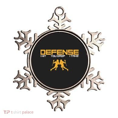 Defense Defender Stick Lacrosse Player Sports Graphic Print Ornament