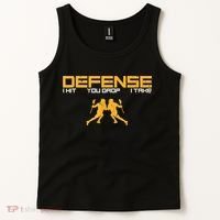 Defense Defender Stick Lacrosse Player Sports Graphic Print Tank Top thumb 2