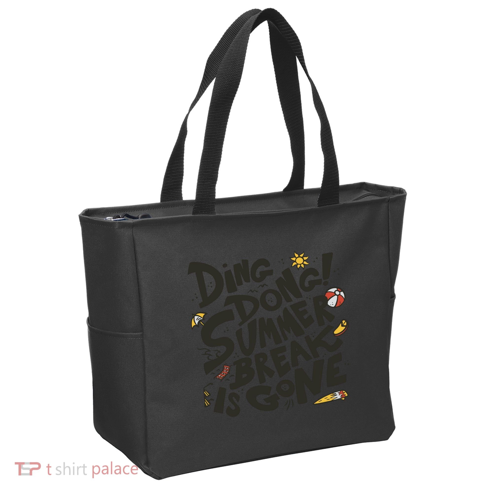 Ding Dong Summer Break Is Gone Tote Bag