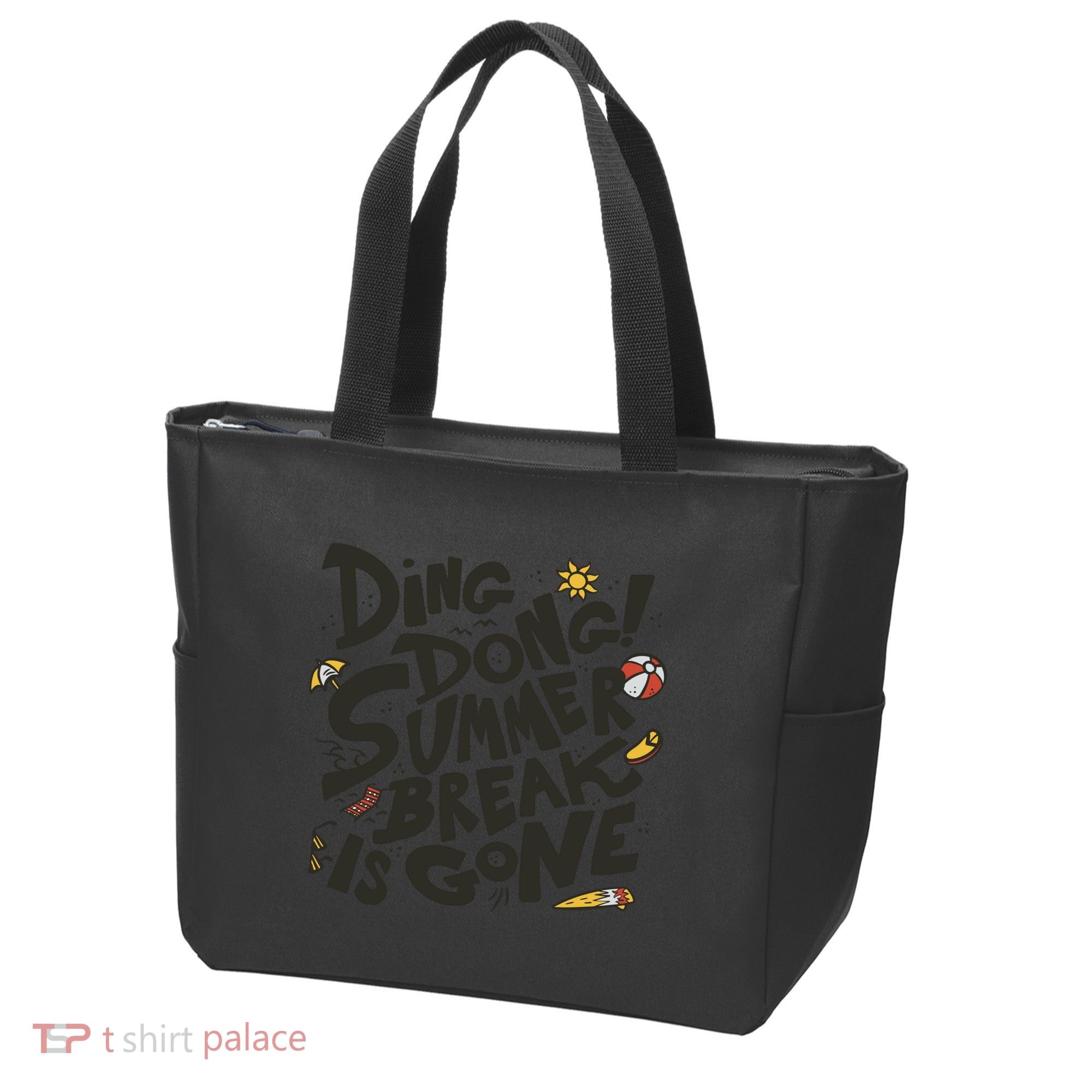 Ding Dong Summer Break Is Gone Tote Bag