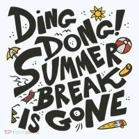 Ding Dong Summer Break Is Gone Bucket Hat thumb 4