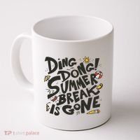 Ding Dong Summer Break Is Gone Coffee Mug thumb 0