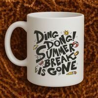 Ding Dong Summer Break Is Gone Coffee Mug thumb 2