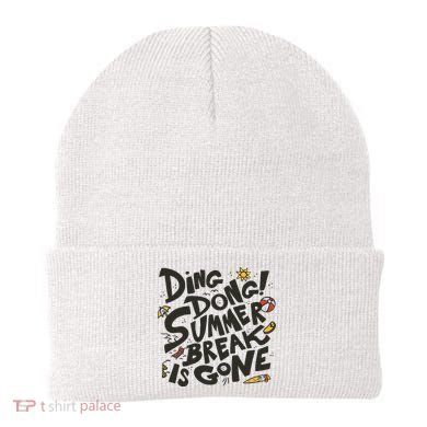 Ding Dong Summer Break Is Gone Beanie