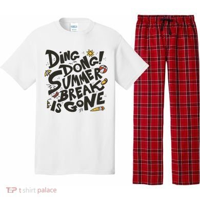 Ding Dong Summer Break Is Gone Pajama Set