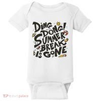 Ding Dong Summer Break Is Gone Baby Bodysuit thumb 0