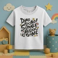 Ding Dong Summer Break Is Gone Toddler T-Shirt thumb 3