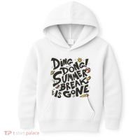 Ding Dong Summer Break Is Gone Kids Hoodie thumb 0