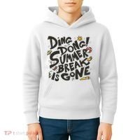Ding Dong Summer Break Is Gone Kids Hoodie thumb 4