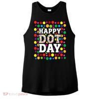 Dot Day September 15th For Teacher Happy Dot Day Gift Ladies PosiCharge Tri-Blend Wicking Tank thumb 0