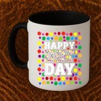 Dot Day September 15th For Teacher Happy Dot Day Gift Coffee Mug thumb 2