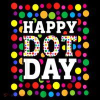 Dot Day September 15th For Teacher Happy Dot Day Gift Coaster thumb 2