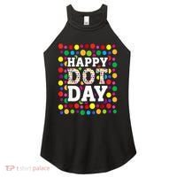 Dot Day September 15th For Teacher Happy Dot Day Gift Women's Perfect Tri Rocker Tank thumb 0
