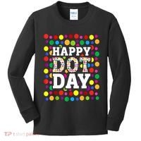 Dot Day September 15th For Teacher Happy Dot Day Gift Kids Long Sleeve Shirt thumb 0