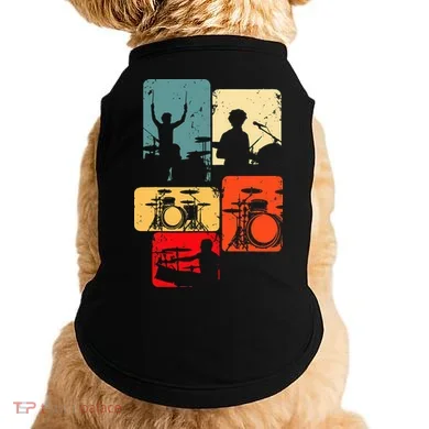 Drummer Drum Sticks Doggie Tank