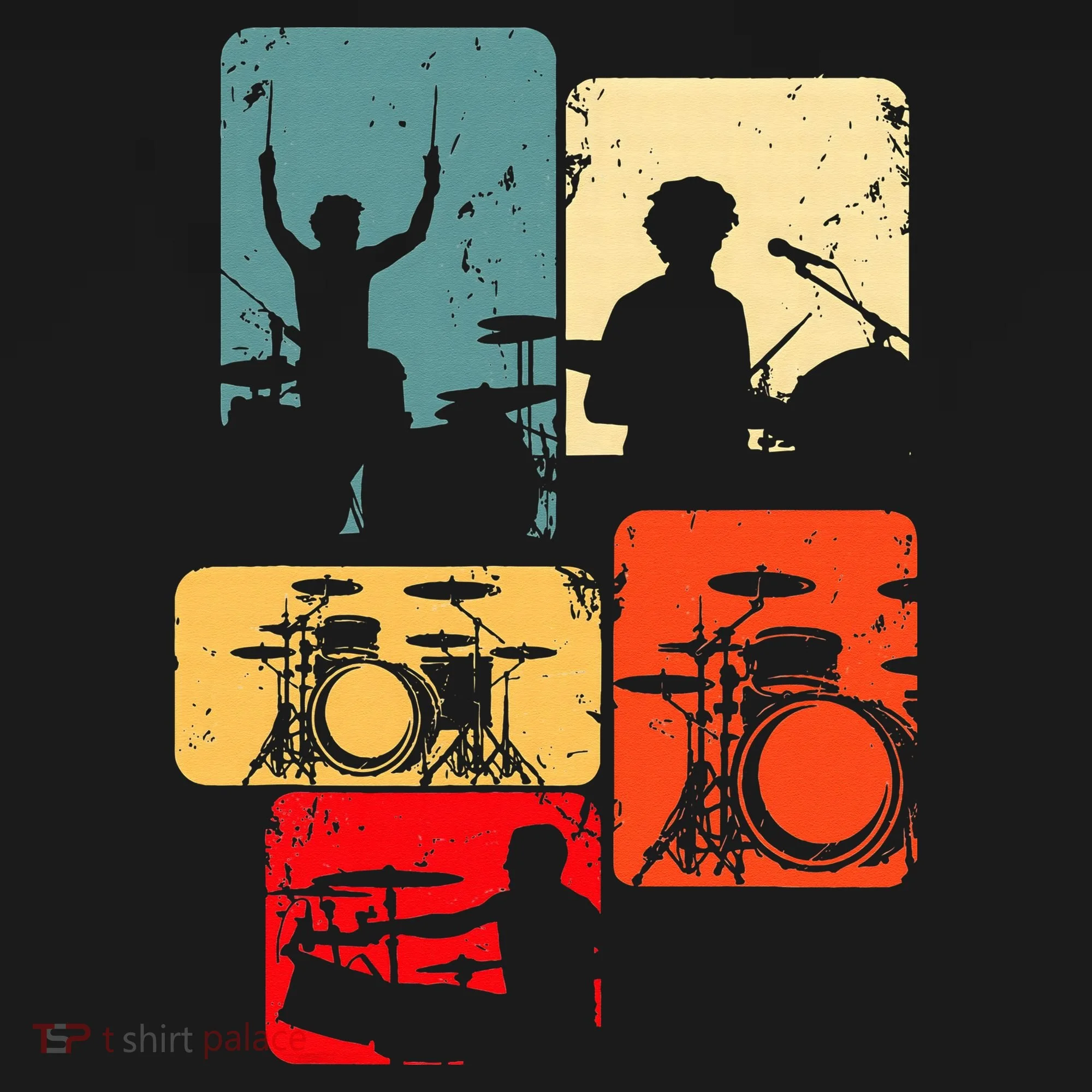 Drummer Drum Sticks Doggie Tank