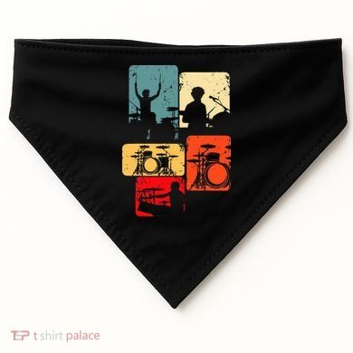 Drummer Drum Sticks USA-Made Doggie Bandana