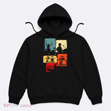 Drummer Drum Sticks Hoodie