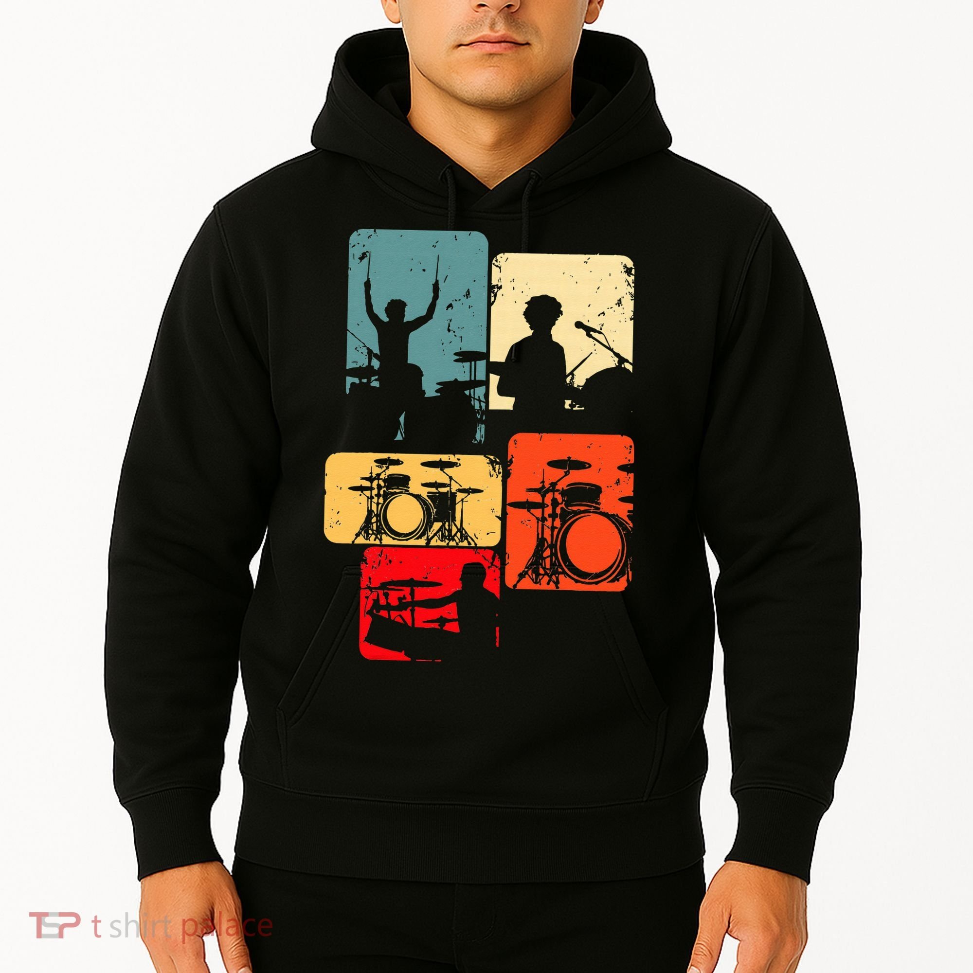 Drummer Drum Sticks Hoodie