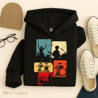 Drummer Drum Sticks Hoodie thumb 4