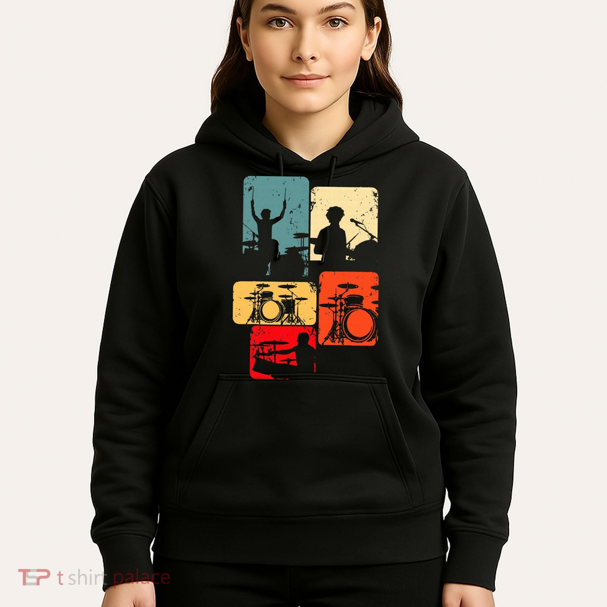 Drummer Drum Sticks Hoodie