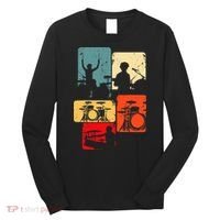 Drummer Drum Sticks Long Sleeve Shirt thumb 0