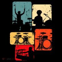 Drummer Drum Sticks Long Sleeve Shirt thumb 2