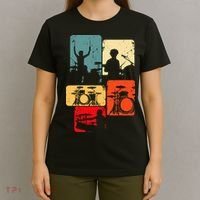 Drummer Drum Sticks T-Shirt thumb 4