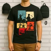 Drummer Drum Sticks T-Shirt thumb 6