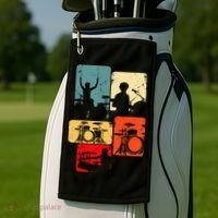 Drummer Drum Sticks Golf Towel thumb 2
