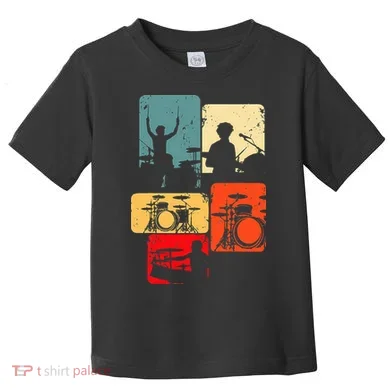 Drummer Drum Sticks Toddler T-Shirt