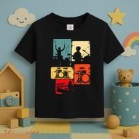 Drummer Drum Sticks Toddler T-Shirt thumb 3