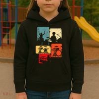 Drummer Drum Sticks Kids Hoodie thumb 3