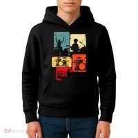Drummer Drum Sticks Kids Hoodie thumb 4