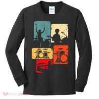 Drummer Drum Sticks Kids Long Sleeve Shirt thumb 0