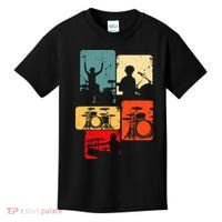 Drummer Drum Sticks Kids T-Shirt thumb 0