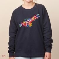 Drummer Drum Set Drumsticks Women's Sweatshirt thumb 0