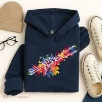 Drummer Drum Set Drumsticks Hoodie thumb 4