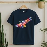 Drummer Drum Set Drumsticks T-Shirt thumb 2
