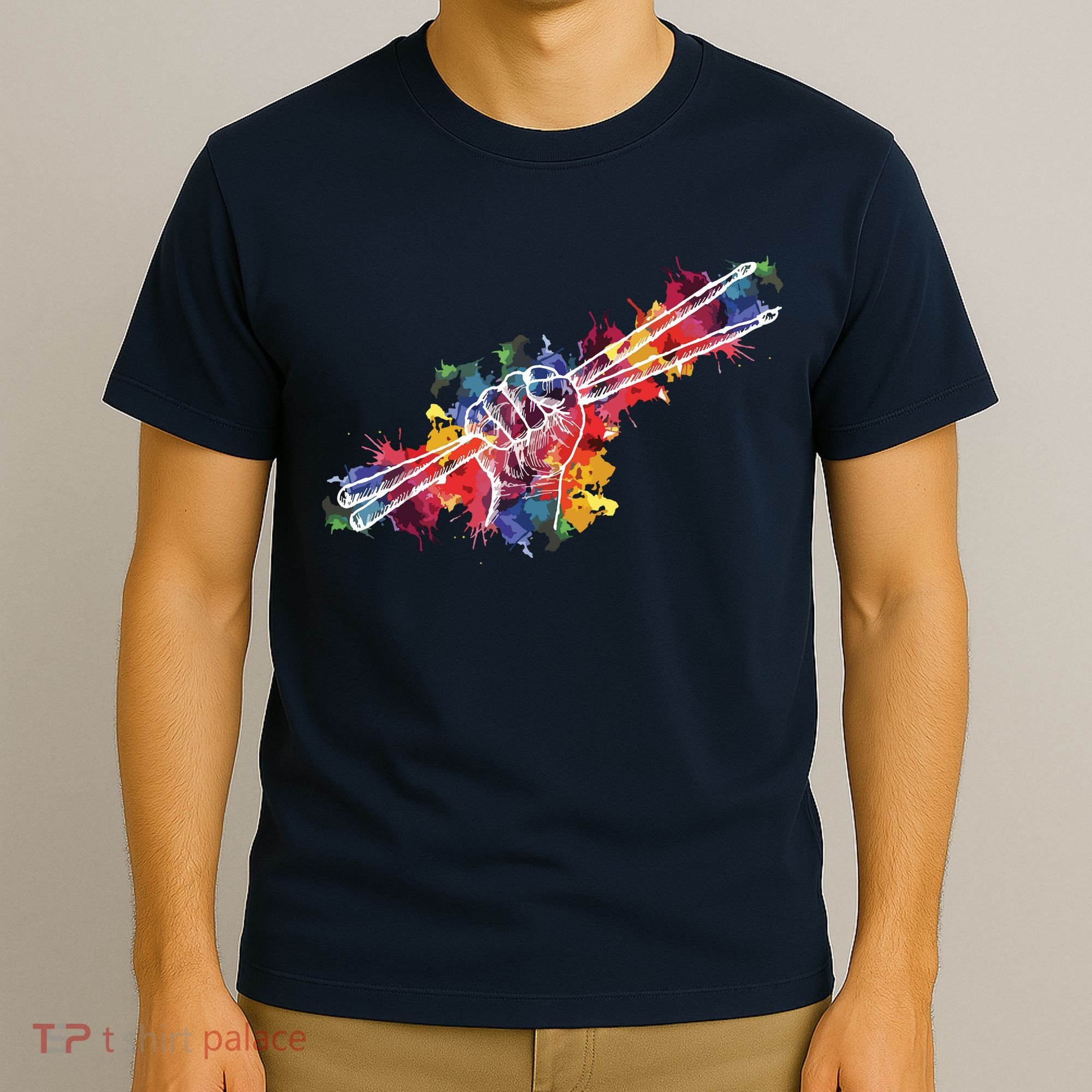 Drummer Drum Set Drumsticks T-Shirt