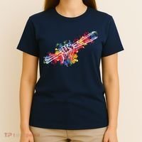 Drummer Drum Set Drumsticks T-Shirt thumb 4