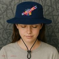 Drummer Drum Set Drumsticks Bucket Hat thumb 3