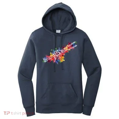 Drummer Drum Set Drumsticks Women's Hoodie