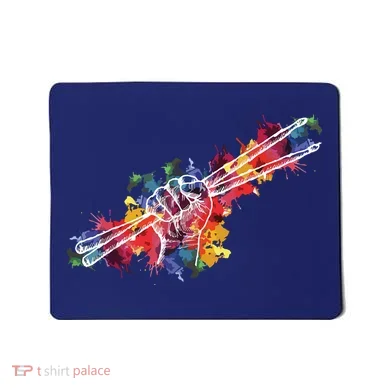 Drummer Drum Set Drumsticks Mousepad