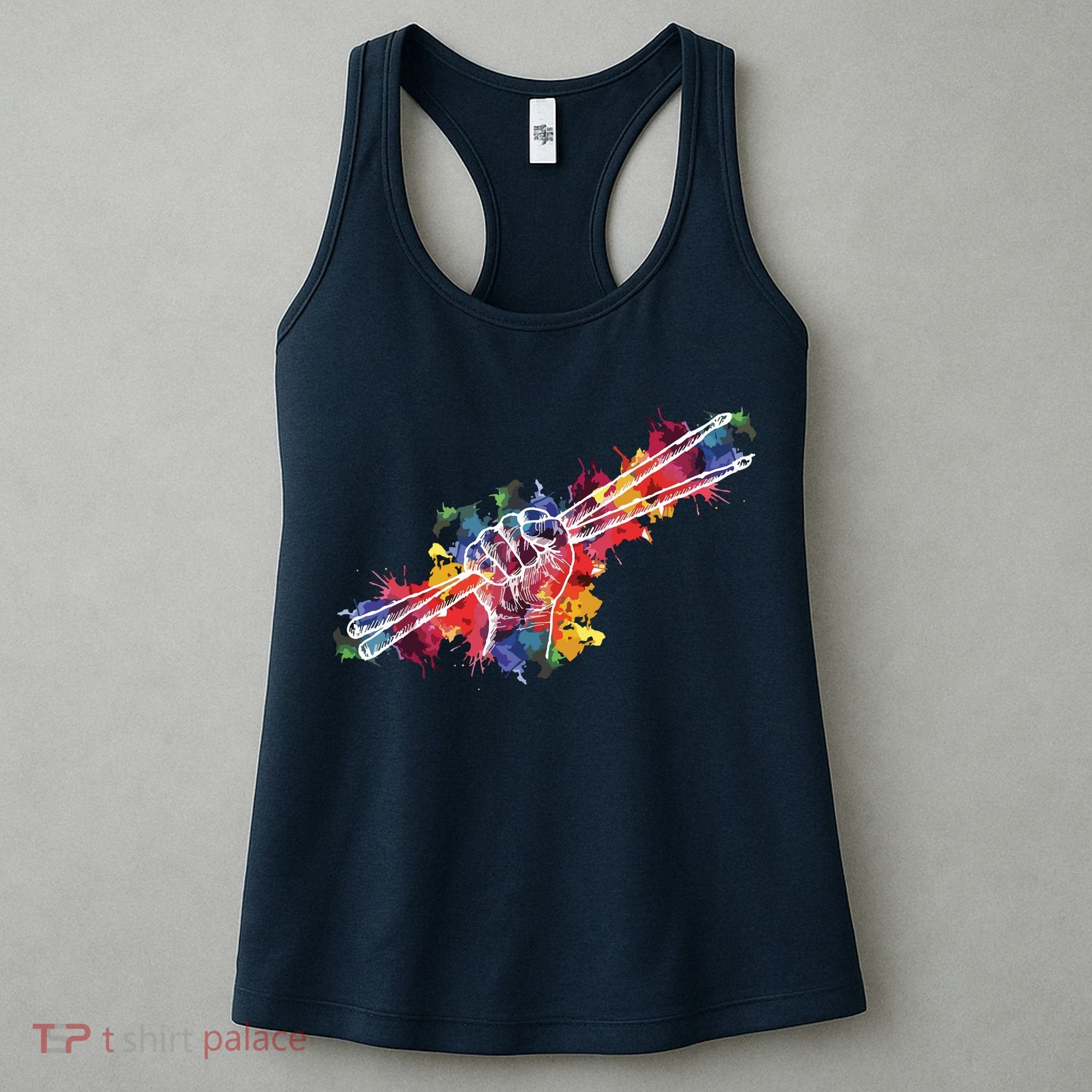 Drummer Drum Set Drumsticks Women's Tank Top